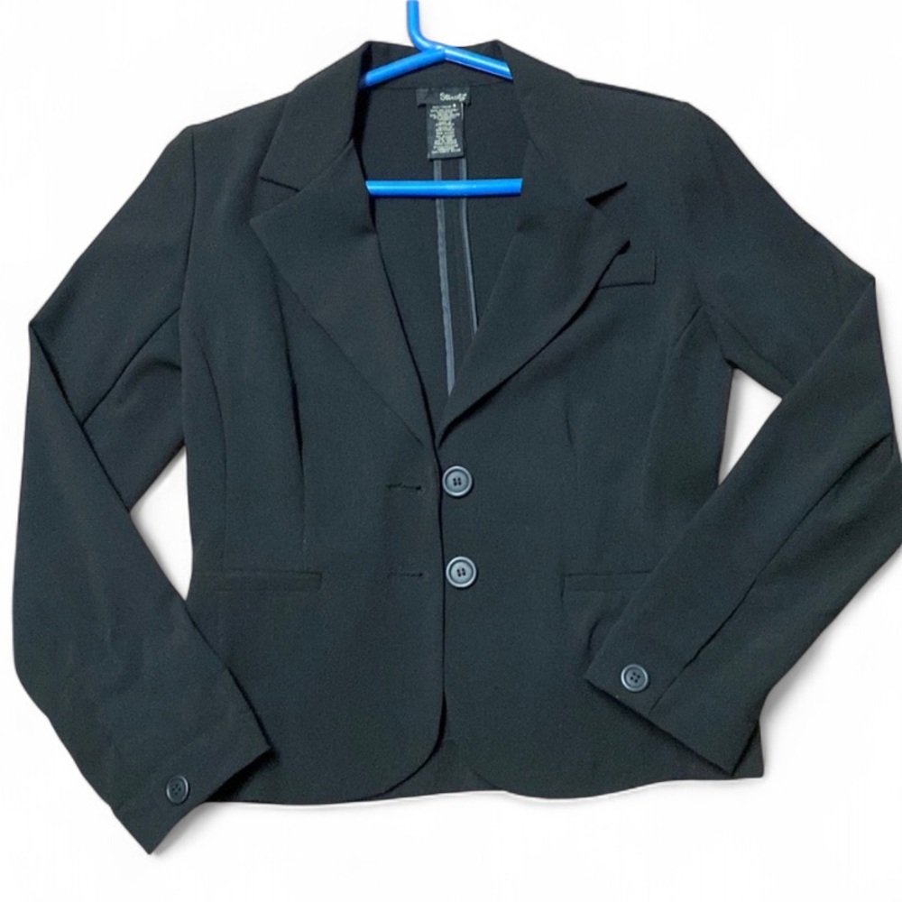 Star City Unlined Black Blazer in Womens Size Small